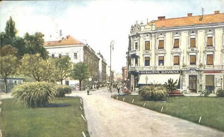 Marovska ulica (današnja Masarykova) 1929. godine